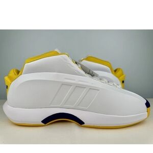 Adidas Crazy 1 Lakers Home 2022 Kobe Bryant White  Mens Sz 8.5 Shoes Basketball